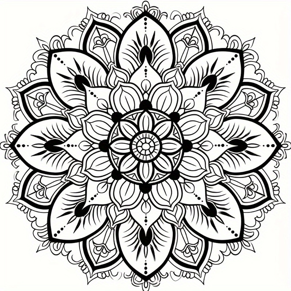 Adult Stress Relief Coloring Book Drawing Supplies Perfect For Gifting 1