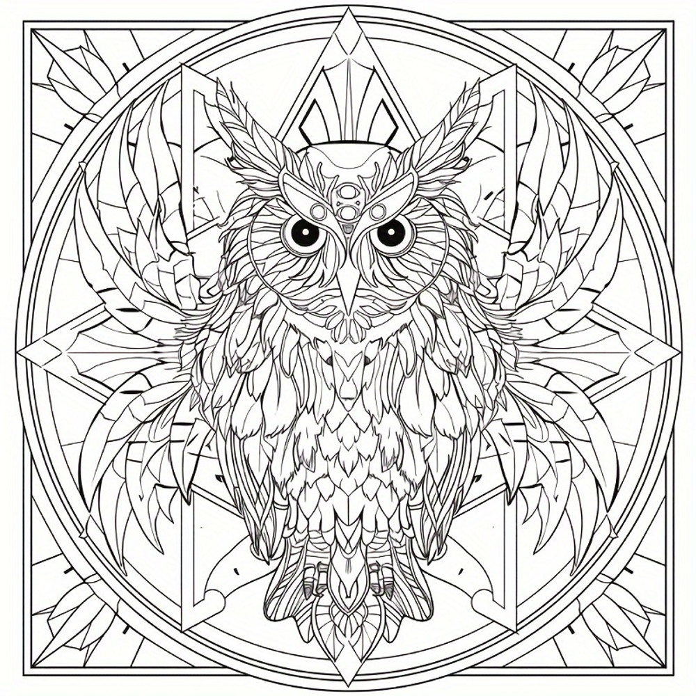 Adult Stress Relief Coloring Book Drawing Supplies Perfect For Gifting 2