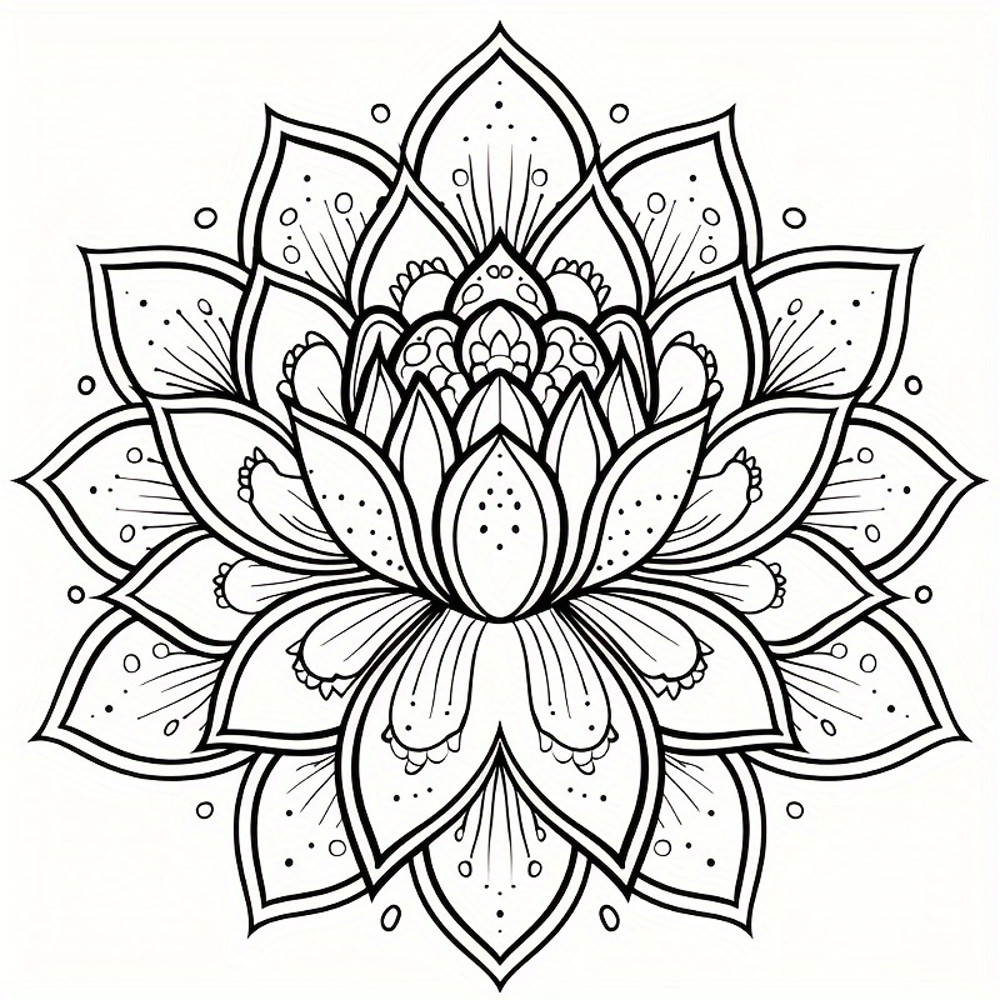 Adult Stress Relief Coloring Book Drawing Supplies Perfect For Gifting 4