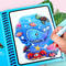 Creative Kids Water Drawing Book, Reusable Design, Portable Travel Toy, Holiday Christmas Gift