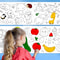 Children Montessori Toys DIY Self Adhesive Drawing Roll Kids Learning Paint Coloring Scroll For Ear 1