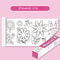 Children Montessori Toys DIY Self Adhesive Drawing Roll Kids Learning Paint Coloring Scroll For Ear 8