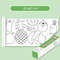 Children Montessori Toys DIY Self Adhesive Drawing Roll Kids Learning Paint Coloring Scroll For Ear 9