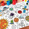Big Children Drawing Paper, DIY Space Sticky Coloring Paper, Large Coloring Tablecloth for Kids