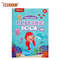 Magical Kids Coloring Book, Mermaid, Dinosaur, Unicorn Themes, Educational Drawing Toys, Gift for Boys and Girls