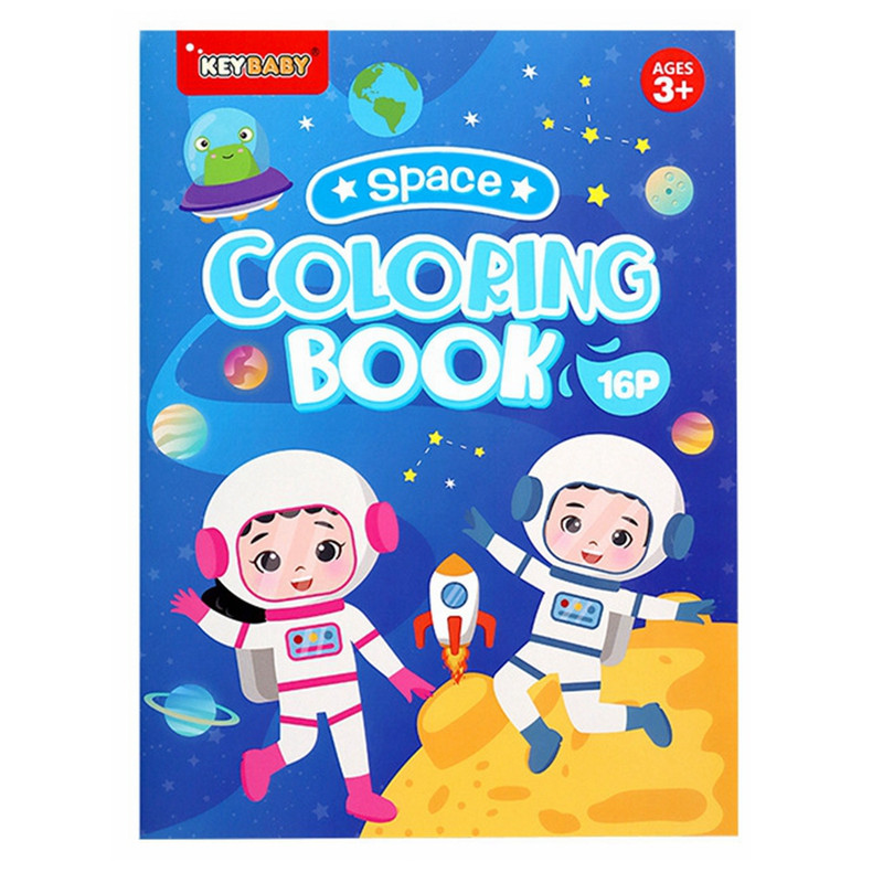 Magical Kids Coloring Book, Mermaid, Dinosaur, Unicorn Themes, Educational Drawing Toys, Gift for Boys and Girls