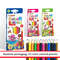 Magical Kids Coloring Book, Mermaid, Dinosaur, Unicorn Themes, Educational Drawing Toys, Gift for Boys and Girls