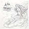 Magic Mermaid Coloring Book For Adults Stress Relief Colouring Mindfulness Art Therapy Gift For Wom 3