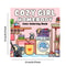Cozy Girl Homebody Coloring Book, A Cute Stress Relief Art Drawing Book, The Perfect Gift for Birthdays and Parties