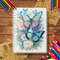 Butterfly Theme Adult Coloring Book, with Thick Paper Quality, A Warm Hearted Gift for Relaxation