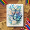 Butterfly Theme Adult Coloring Book, with Thick Paper Quality, A Warm Hearted Gift for Relaxation