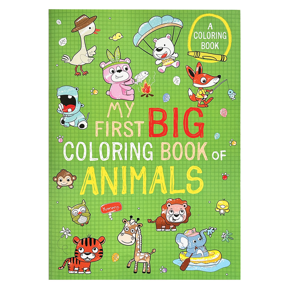 Children's Coloring Books, Creative Activity for Toddlers, Color Cognition and Early Learning