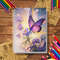 Butterfly Adult Coloring Book, with Thickened Paper, a Creative and Healing Gift for Friends