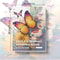 Butterfly Adult Coloring Book, with Thickened Paper, a Creative and Healing Gift for Friends