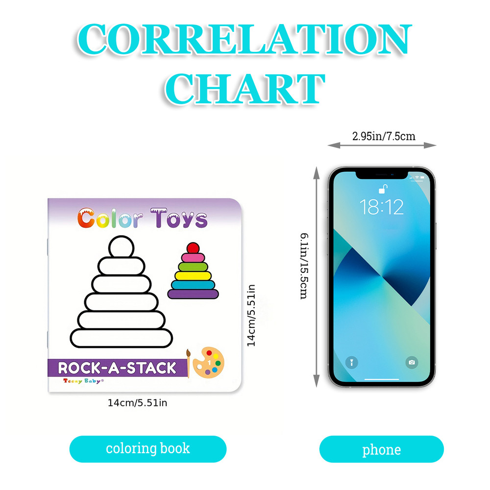 Colorful Animal Children's Coloring Books, A Multi Field Creative Gift, Educational Activity Kit