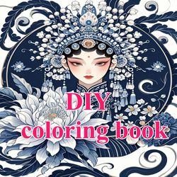 mandala adult coloring book, decompression art therapy, oil painting supplies, unique line drawing gifts