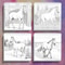 Innovative and Imaginative Adult Coloring Book, Horse Themed with Thick Paper, A Great Holiday Gift for Friends