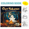 Cozy Halloween Coloring Book for Adults, Bold and Easy Art Therapy for Stress Relief, Creative Fun Gift for Teens