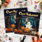 Cozy Halloween Coloring Book for Adults, Bold and Easy Art Therapy for Stress Relief, Creative Fun Gift for Teens