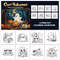 Cozy Halloween Coloring Book for Adults, Bold and Easy Art Therapy for Stress Relief, Creative Fun Gift for Teens