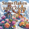 Winter Wonderland Adult Coloring Book, Snow Themed Designs for Color Practice, Colored Pencils Art