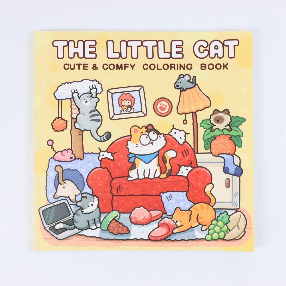 Bold and Easy Coloring Book for Adults, Relaxing Designs with Flowers, Plants, and Cute Animals