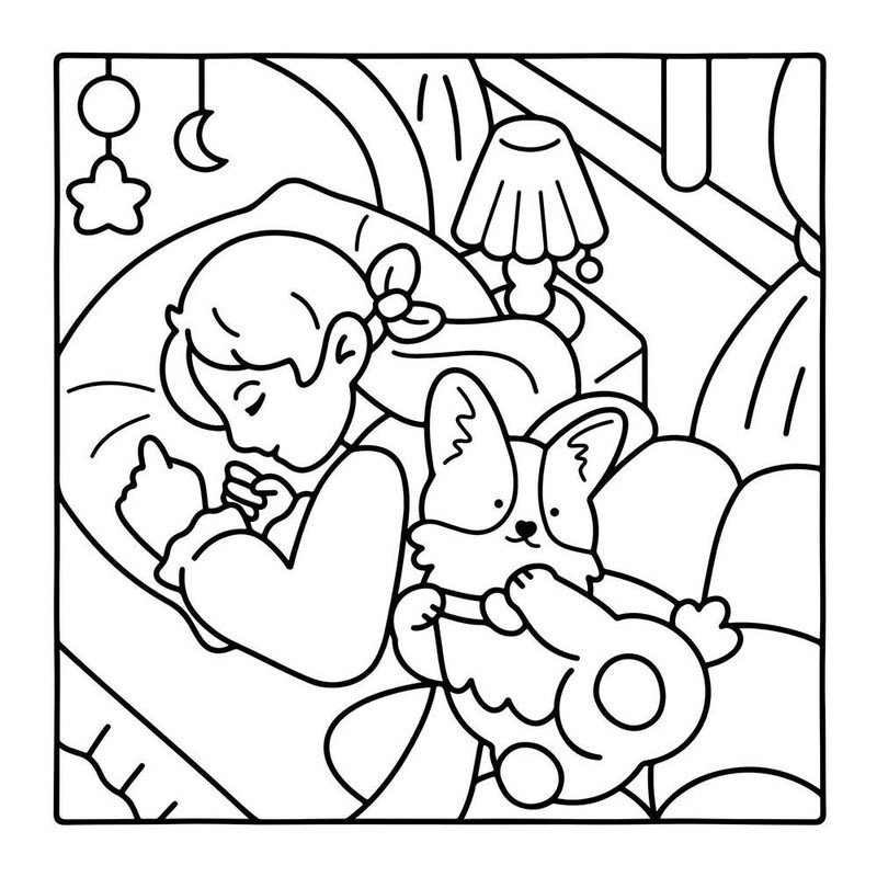 Stress Relief Coloring Book For Adults Cute Cartoon Graffiti Art Educational Gift For Teens Premium 2