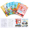 Vehicle Coloring Book, Graffiti Aircraft, Fire Truck Patterns, Drawing Painting Books, Kids Gifts, Party Supplies