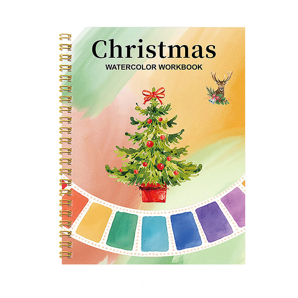 Watercolor Coloring Book For Beginners, Cultivate Painting Talent, Adult Watercolor Practice Pad, Graffiti Art Book