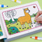 Animal Coloring Book for Kids, Educational Drawing Toys, Creative Gift for Boys and Girls, Toddler Activity Pad
