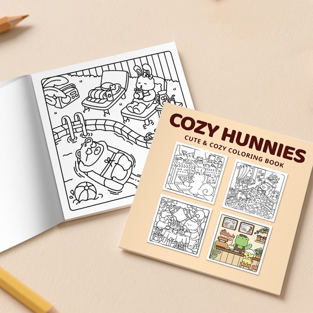 Montessori Drawing Toy Cartoon Coloring Book For Stress Relief Educational Graffiti Painting Gift F 1