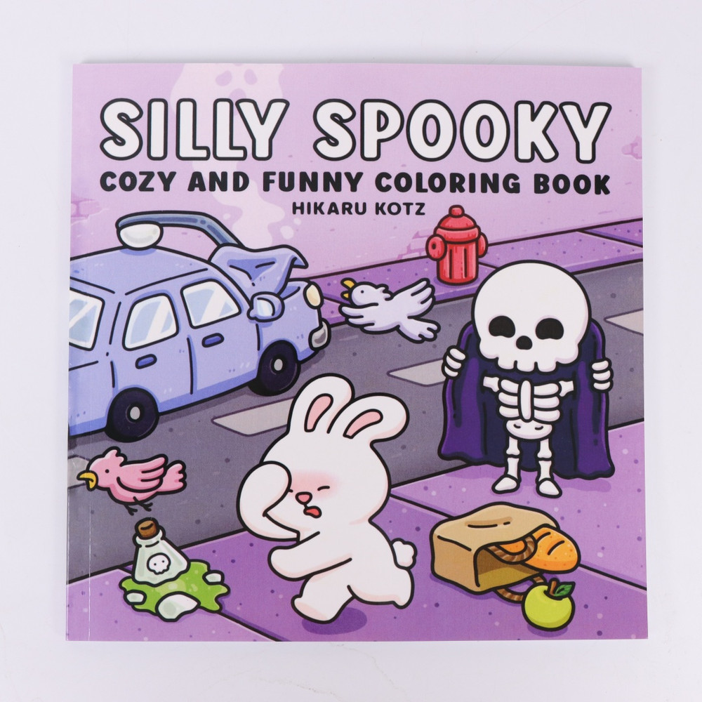 Adult Coloring Book, Lovely And Creepy Creatures, Cozy Moments for Relaxation, Stress Relief