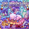 Tiny Dragons Day Coloring Book, Cosy and Cute designs for Adults, Relieve Stress, Kill Time, DIY Painting