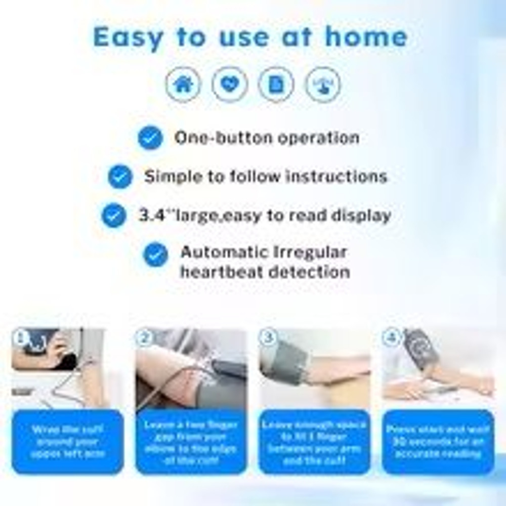 Bioland 2005 Automatic Upper Arm Digital Blood Pressure And Pulse Monitor 4