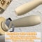 Christmas Embossed Wooden Rolling Pin 3D Engraved Holiday Cookie Baking Roller 0