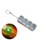 LED Crystal Keycap Keychain Fidget Toy For Stress Relief 21