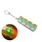 LED Crystal Keycap Keychain Fidget Toy For Stress Relief 22