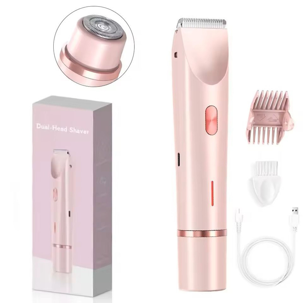 Dual Head Womens Electric Shaver And Body Hair Remover 5