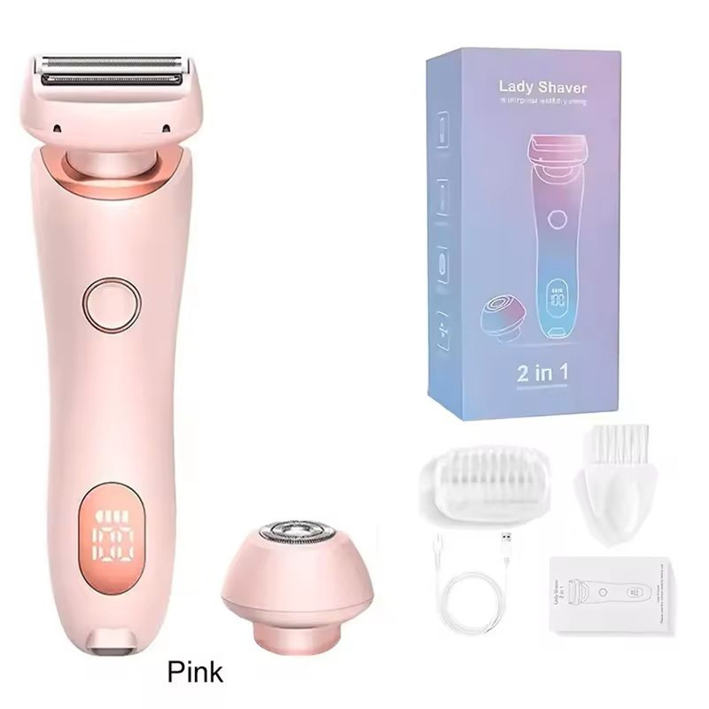 2 In 1 Womens Electric Body And Face Trimmer 8
