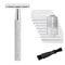 Womens Reusable Double Edge Safety Razor Set With 10 Blades 5
