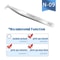 Womens Stainless Steel Eyelash Extension Tweezers 27