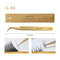 Reusable Stainless Steel Eyelash Extension Tweezers With Fiber Tip 5