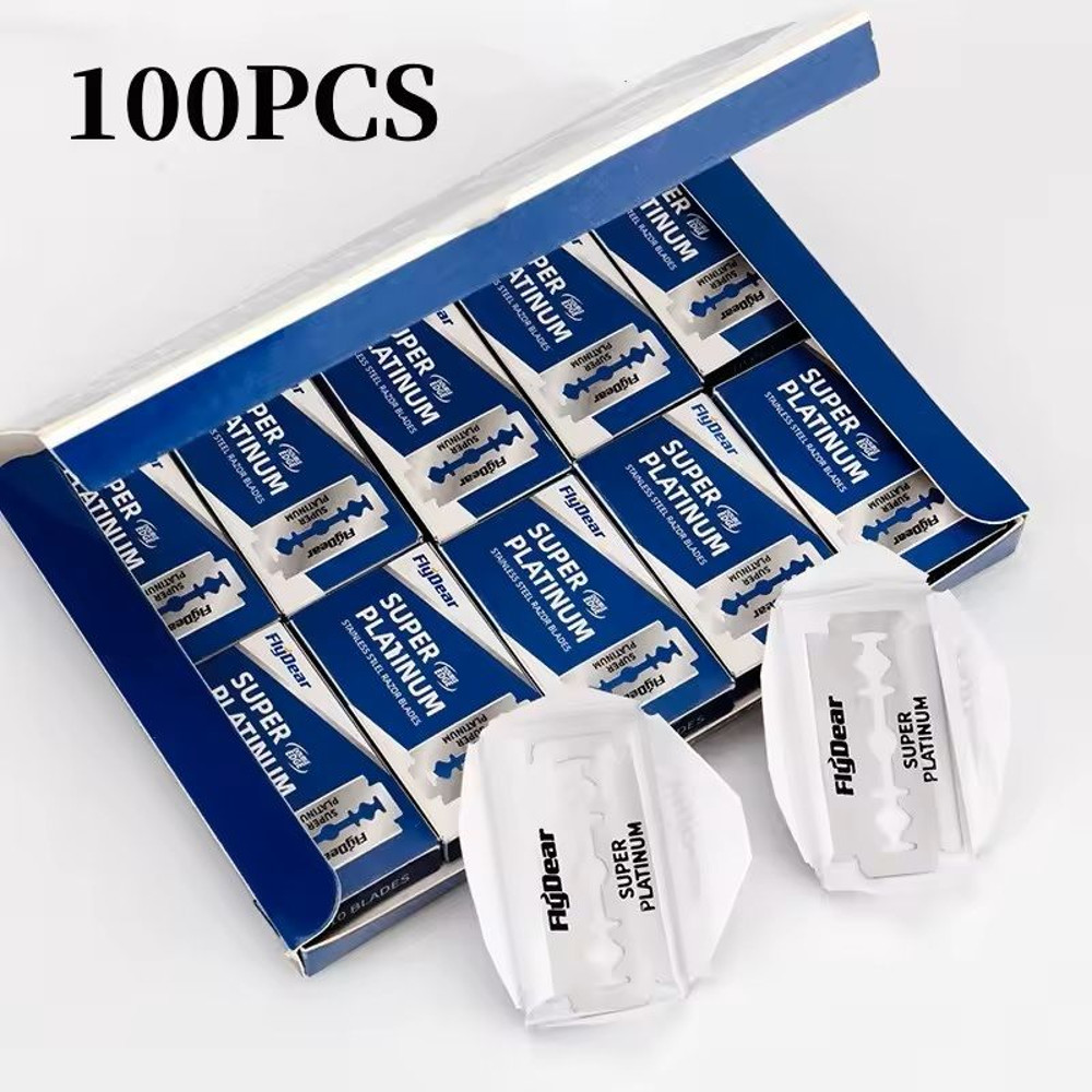 Adjustable Folding Double Edge Safety Razor For Men With 5 TitaniumCoated Blades 6