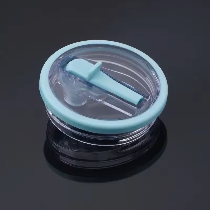 SpillProof Spiral Straw Cover Replacement Lid For 40 Oz Tumbler Cup 2