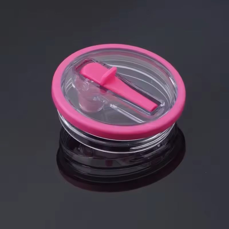 SpillProof Spiral Straw Cover Replacement Lid For 40 Oz Tumbler Cup 5