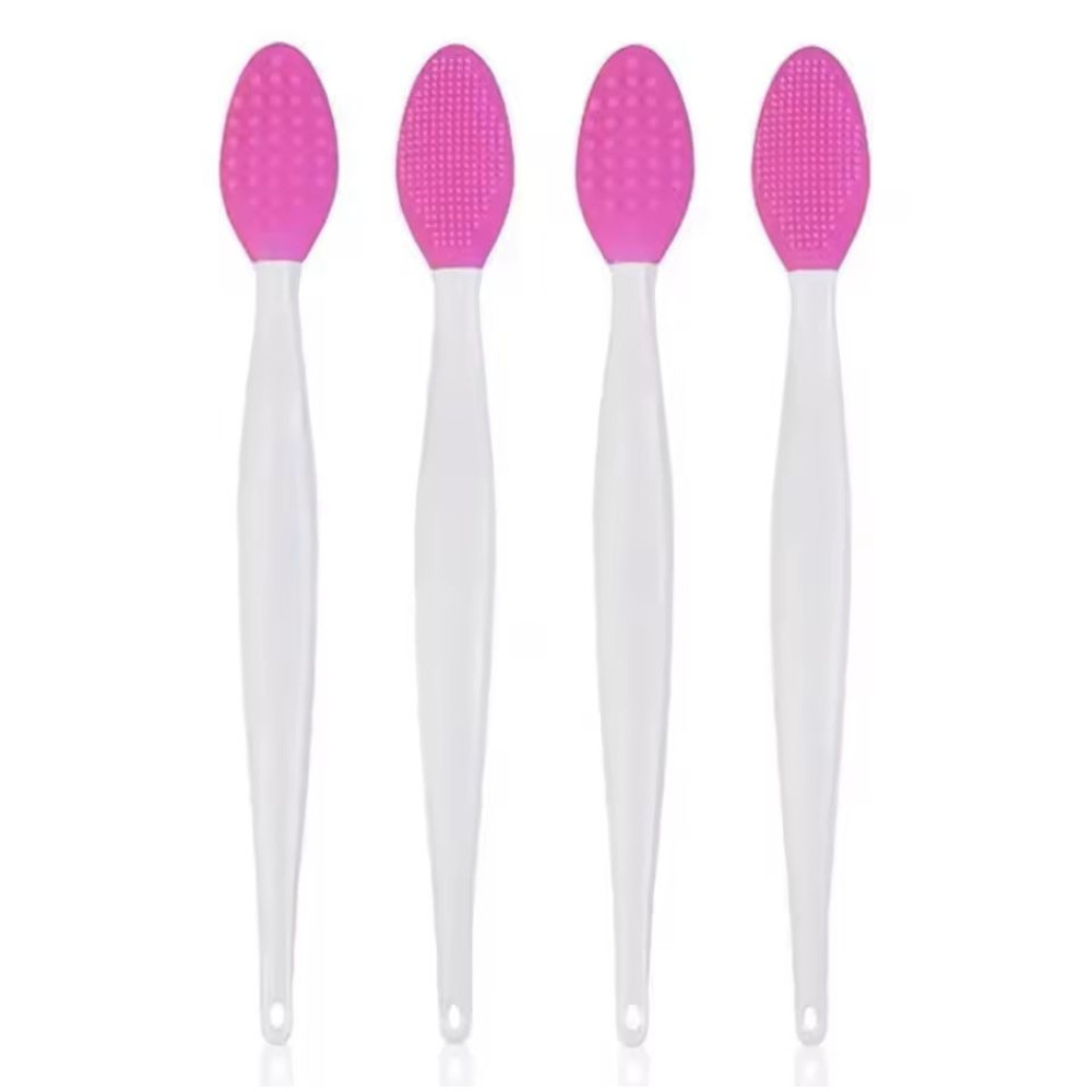 Silicone Facial Exfoliating Brush With Replacement Head For Deep Pore Blackhead Cleaning 4