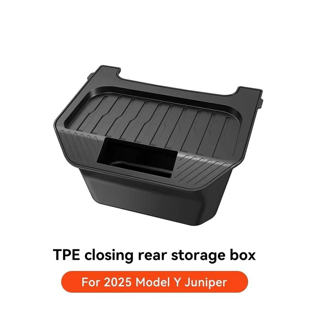 MaxOrganize RearSeat Storage Box Trash Can For Tesla Model 3 Y HighlandJuniper 2