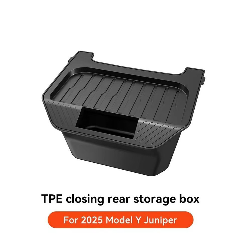 MaxOrganize RearSeat Storage Box Trash Can For Tesla Model 3 Y HighlandJuniper 4