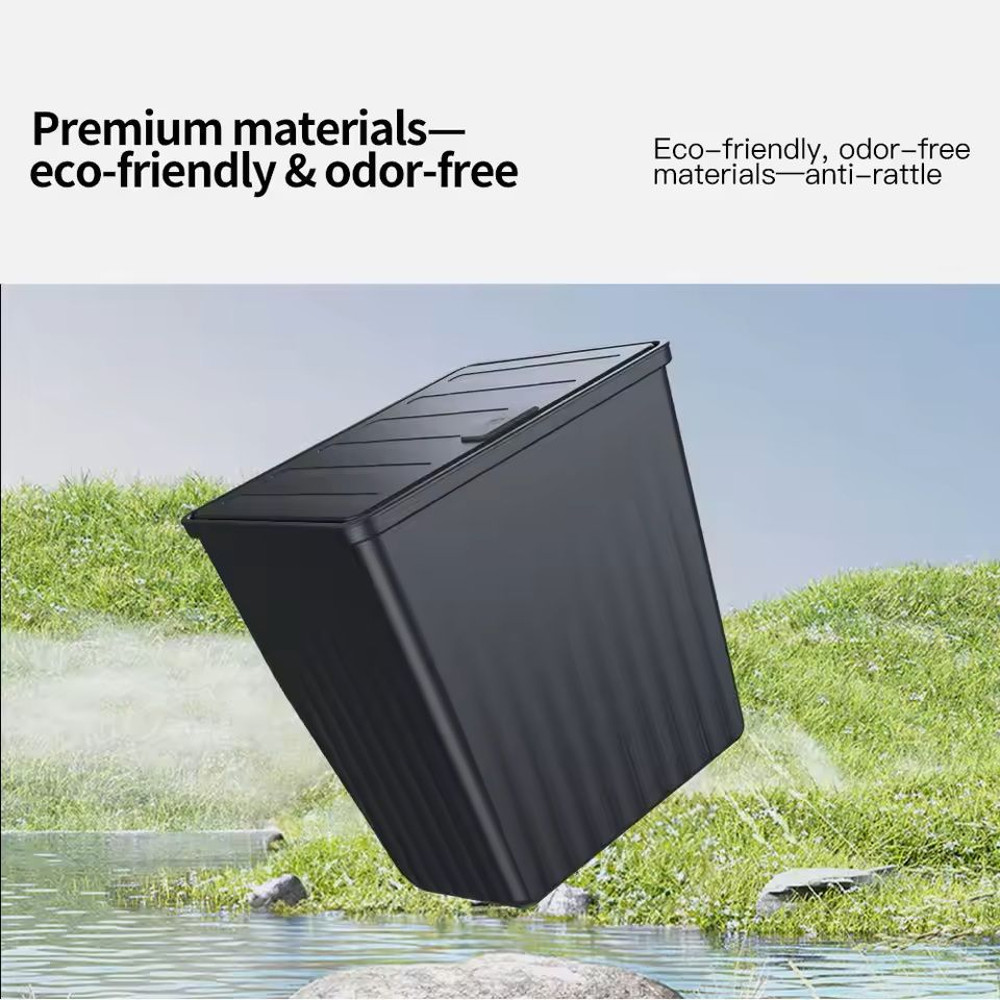 MaxOrganize RearSeat Storage Box Trash Can For Tesla Model 3 Y HighlandJuniper 6