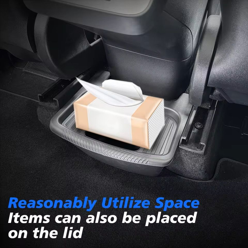 MaxOrganize Rear Seat Storage Box For Tesla Model Y 20202025 Juniper 2